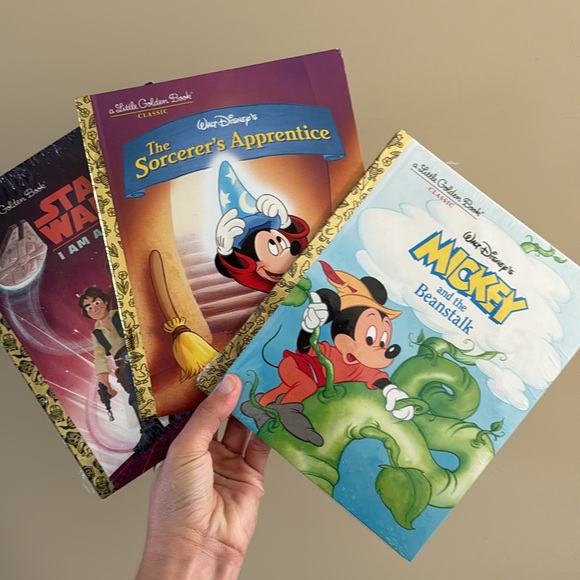Little Golden Books (New)-Set of 3- Walt Disney’s  Classics & Stars Wars-New - Picture 6 of 6